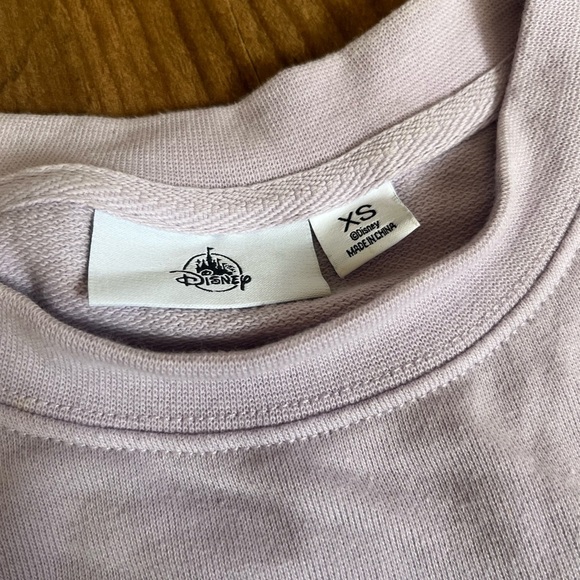 Disneyland Mickey and Minnie Mouse Pastel Pullover Sweatshirt XS - Picture 2 of 4